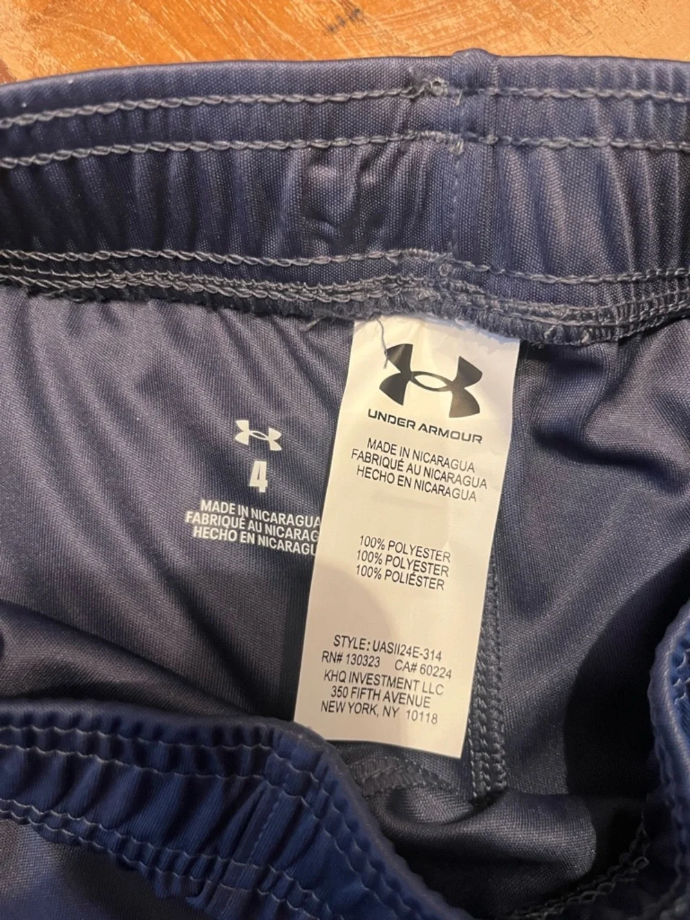 NWT Under Armour Boys 2 Piece Shorts Set